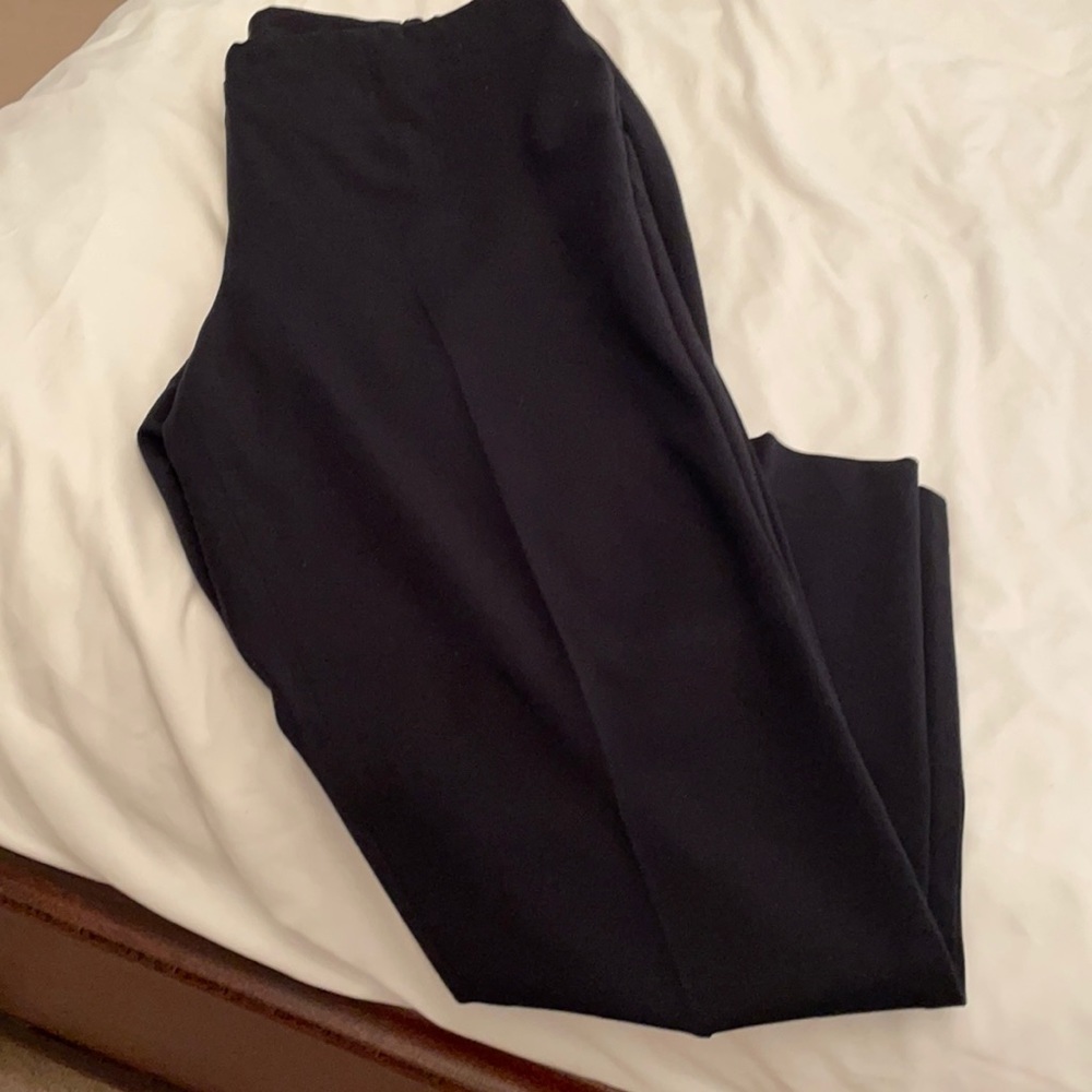 3 pairs of black,1 navy Talbots dress pants size 18w selling all 4 together
